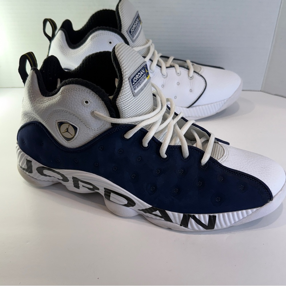 “Jordan Jumpman Team II Retro” – Navy Gold OG Style | Size 13 Nike - Picture 2 of 16
